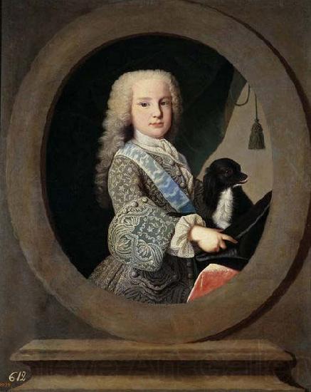 Jean Ranc Retrato del infante-cardenal Luis Antonio de Borbon y Farnesio de nino Germany oil painting art